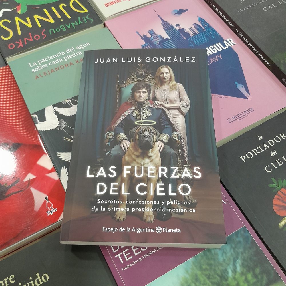 "Las fuerzas del cielo", el nuevo libro de Juan Luis González, autor de "El loco"