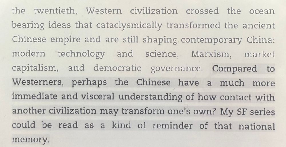 Compared to Westerners, the Chinese have a much more immediate and visceral understanding of how contact with another civilisation may transform one’s own.