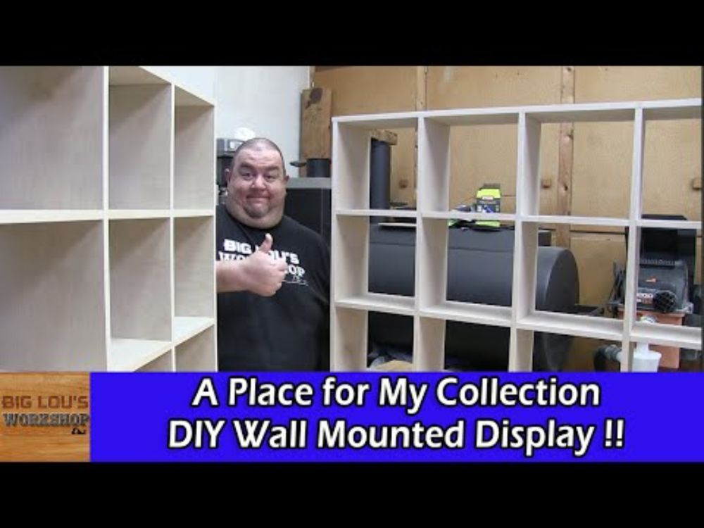 Wall Mounted Display for Collectibles