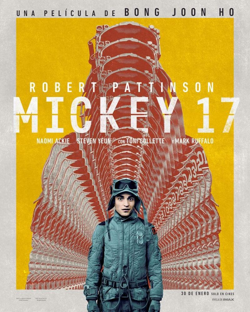 Póster de la película "Mickey 17" (Bong Joon-ho, 2025)