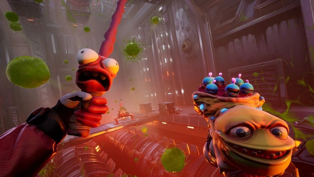 Imagen del videojuego "High on Life" (2022).
