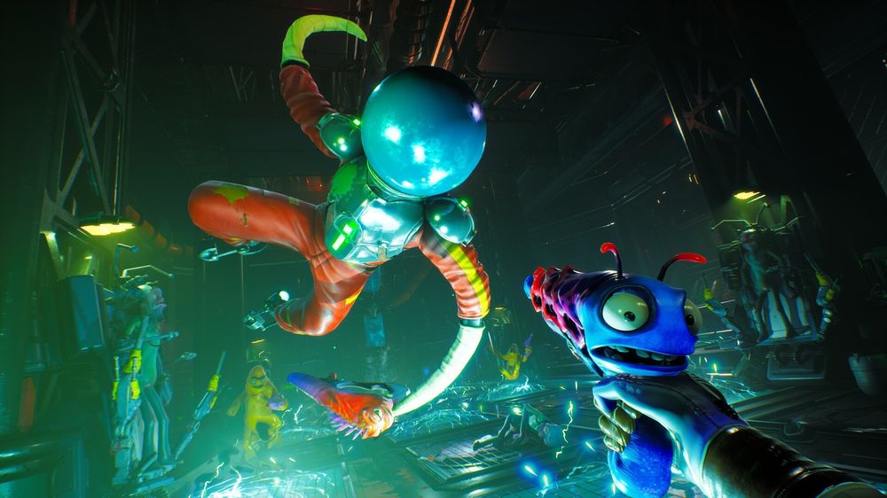 Imagen del videojuego "High on Life" (2022).