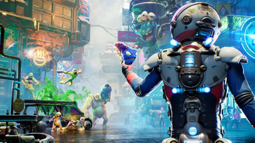 Imagen del videojuego "High on Life" (2022).