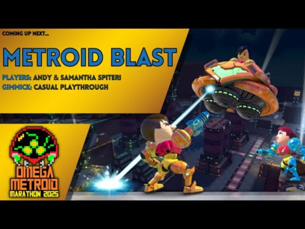 Metroid Blast - Omega Metroid Marathon 2025