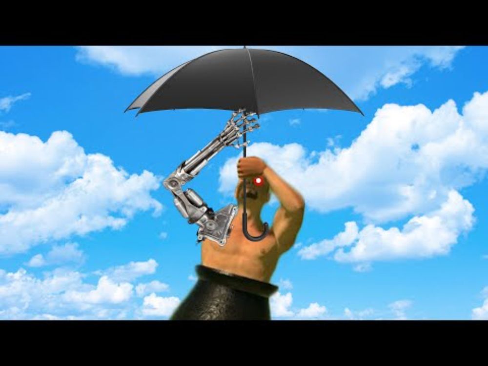Making "Getting Over It" with an Umbrella & Robot Arm (Devlog)