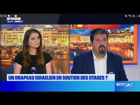 Pour le retrait des drapeaux israéliens de la mairie de Nice