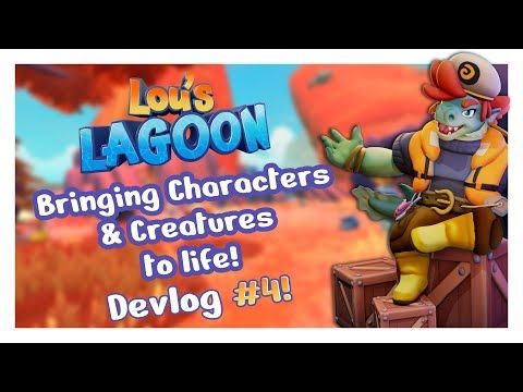 Bringing Characters & Creatures to life! | Lou's Lagoon Devlog #4