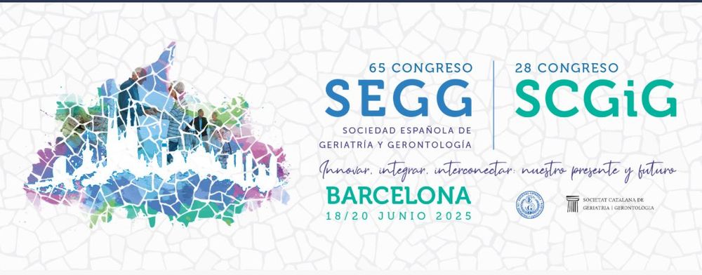 Cartel oficial del 65 Congreso SEEG y 28 Congreso SCGiC con logos, fechas y lugar del evento, destacando el tema principal y las entidades organizadoras.