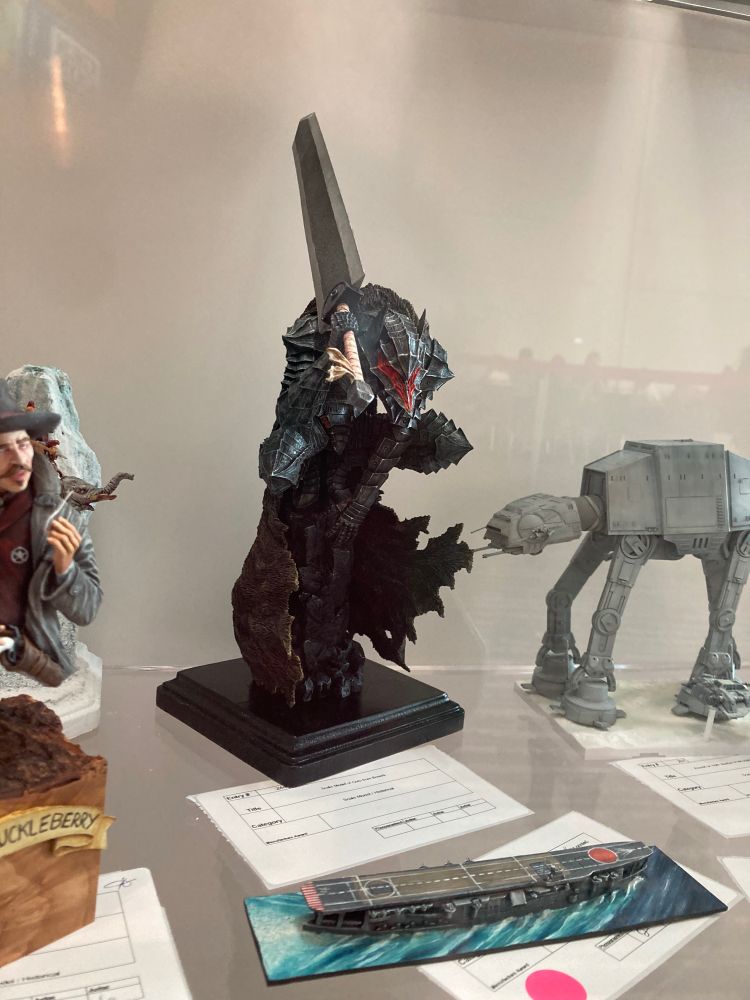 A Berserk statue