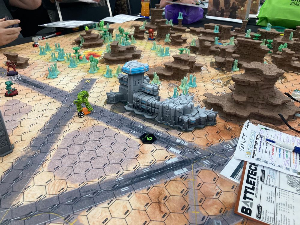 Battletech desert base