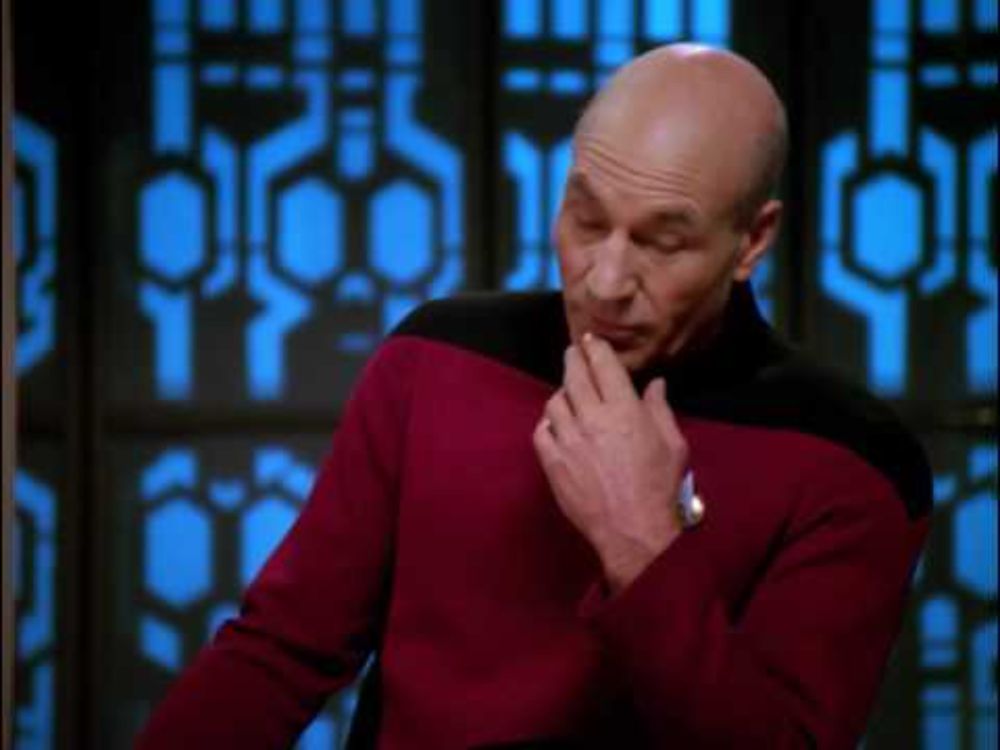 Picard speech with the first link the chain is forged