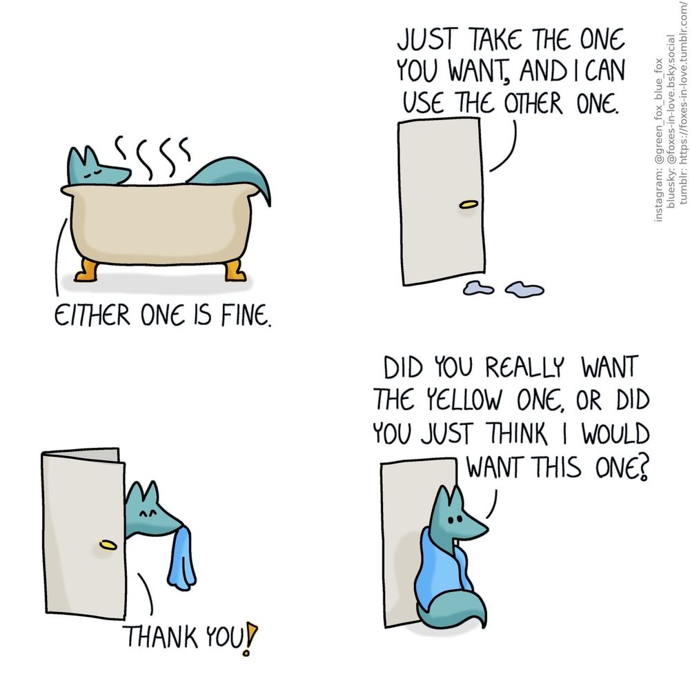 The exact same comic but with only green and his dialogues, the other foxes were cut out.