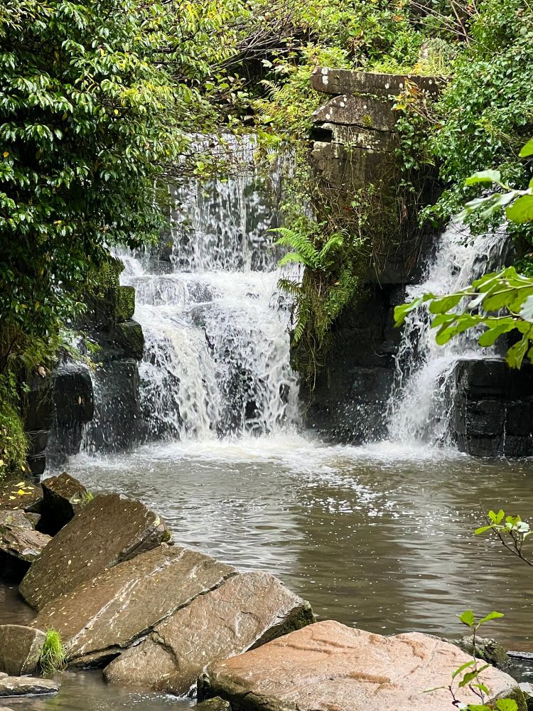 Waterfalls at Penllergaer Valley Woods