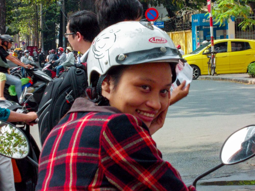 The beautiful Diem showing exactly why I love Vietnam