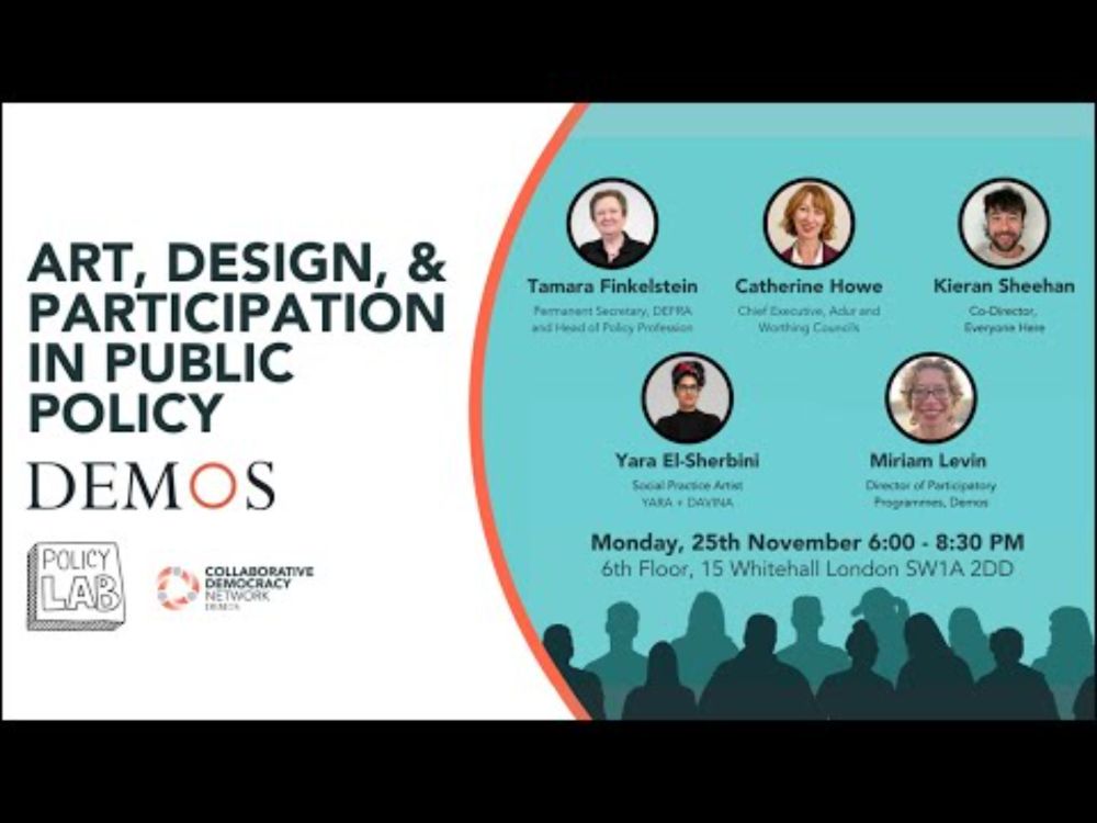 Art, Design and Participation in Public Policy
