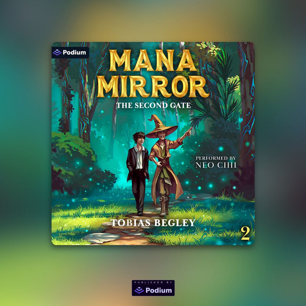 Mana Mirror: The Second Gate's Cover, Kene and Malachi walking into the forest together