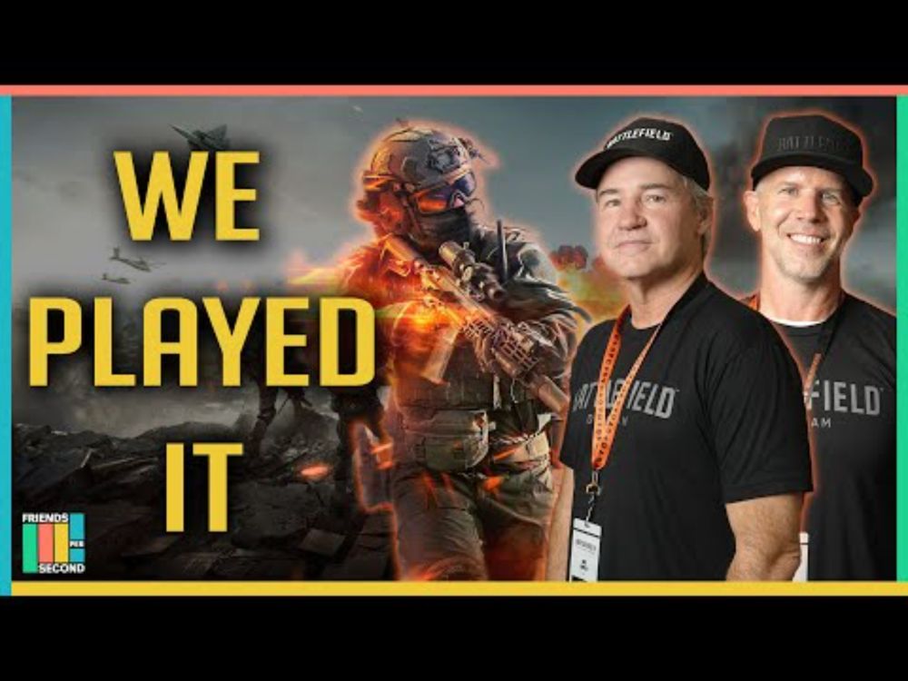 Battlefield 6 hands on impressions feat. interview with Vince Zampella | Friends Per Second #75