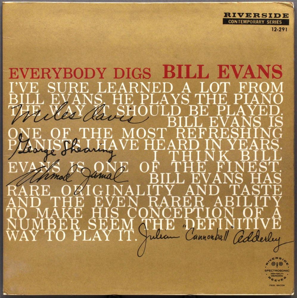 Everybody Digs Bill Evan’s