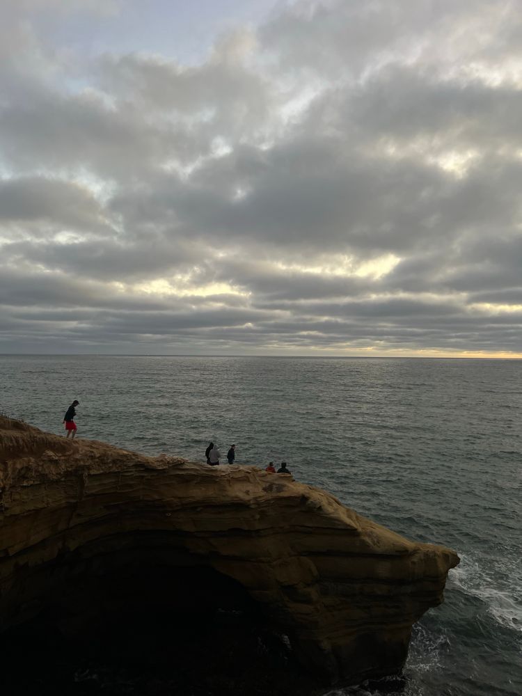 scenic photograph of sunset cliffs in san diego california 