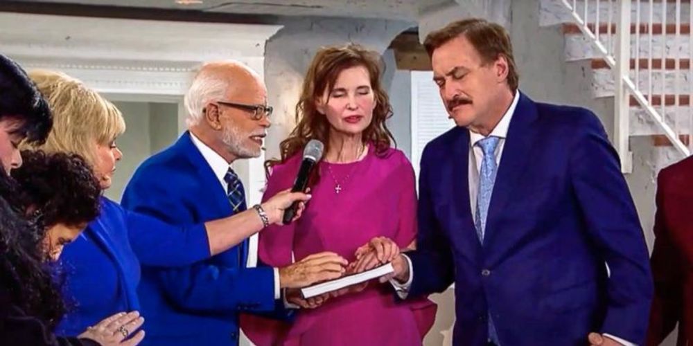 Mike Lindell teams up with televangelist Jim Bakker for 3-day 'telethon' filled with election lies