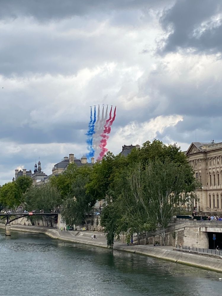 Flypast for Bastille Day