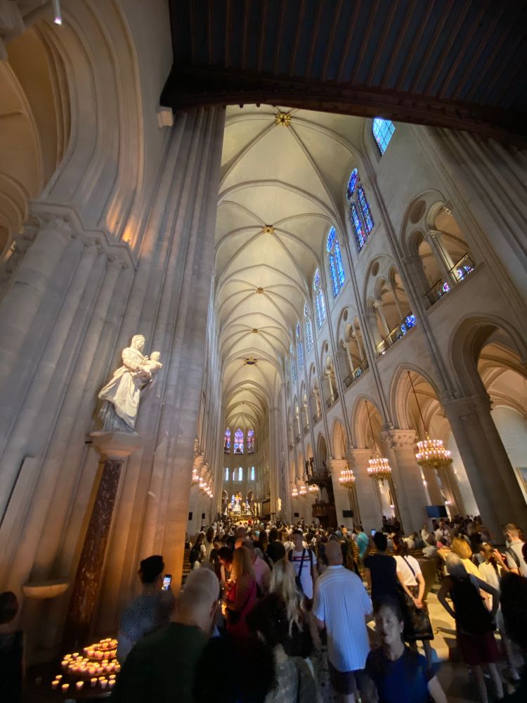 Restored Notre Dame 