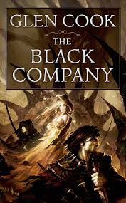 A cover of "The Black Company" by Glen Cook.
