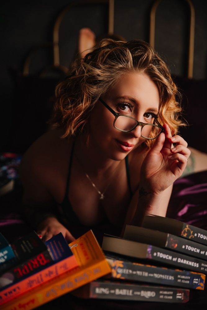 spicy romance novels with Boudoir photography
