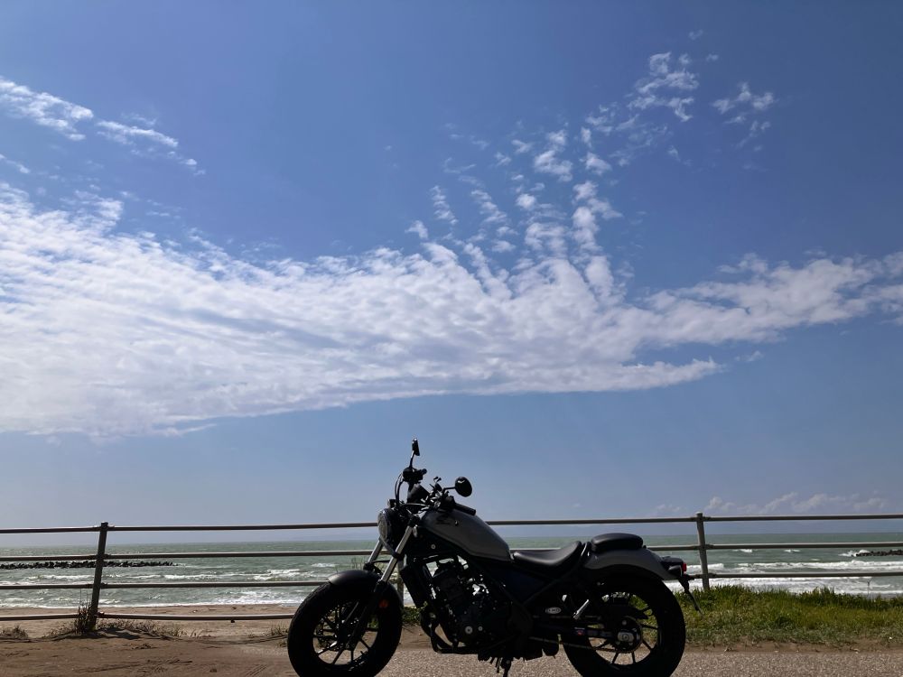 太平洋から日本海へ
下道7時間 楽しい