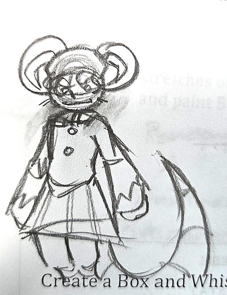 Casey the Mouse facing front