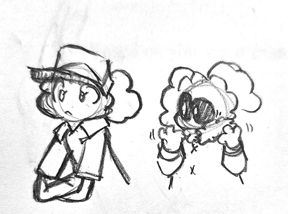 Raindrop tweaking out over Wendy doing nothing