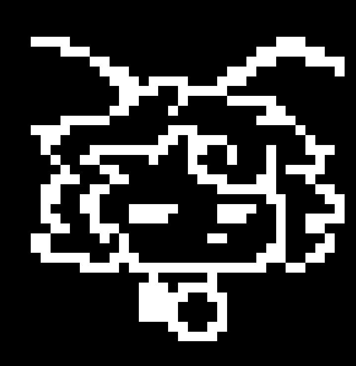 Text icon for my deltarune self-insert