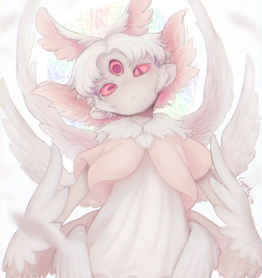 drawing of an angel original character
