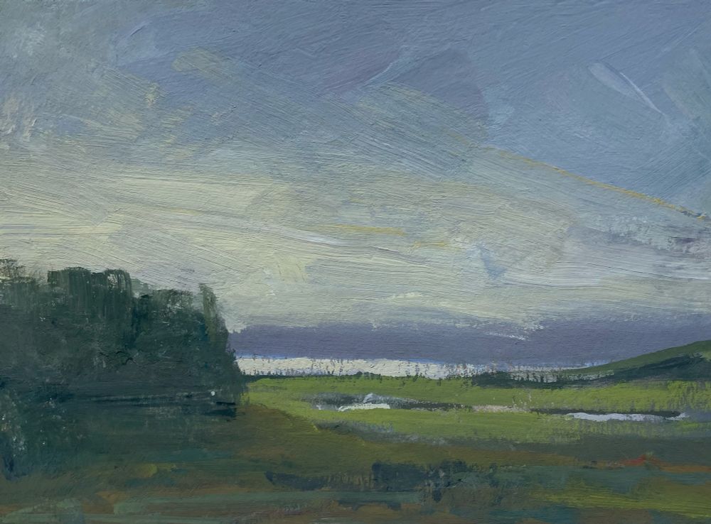 Gouache painting 