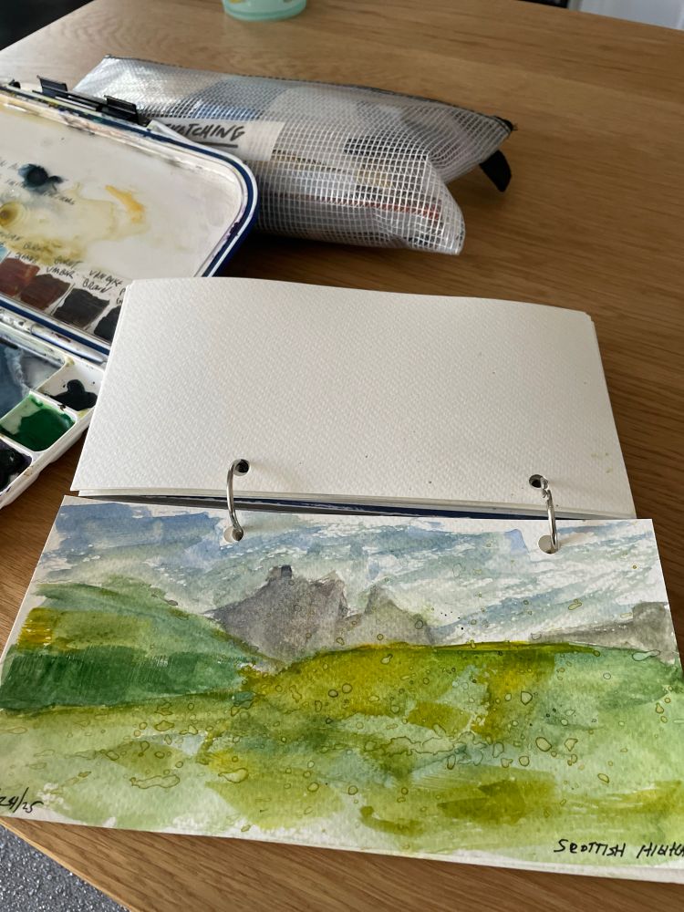 Watercolor sketch