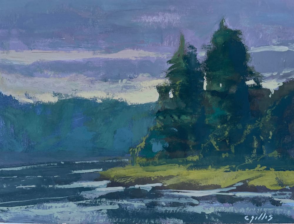 Trees painting 