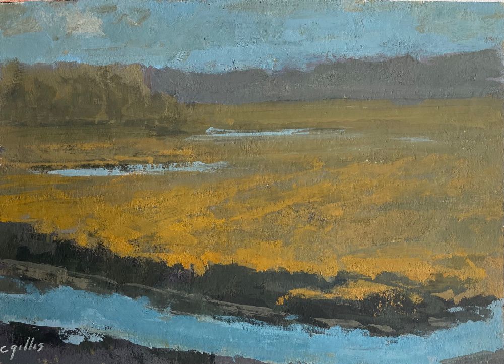 Marsh painting 