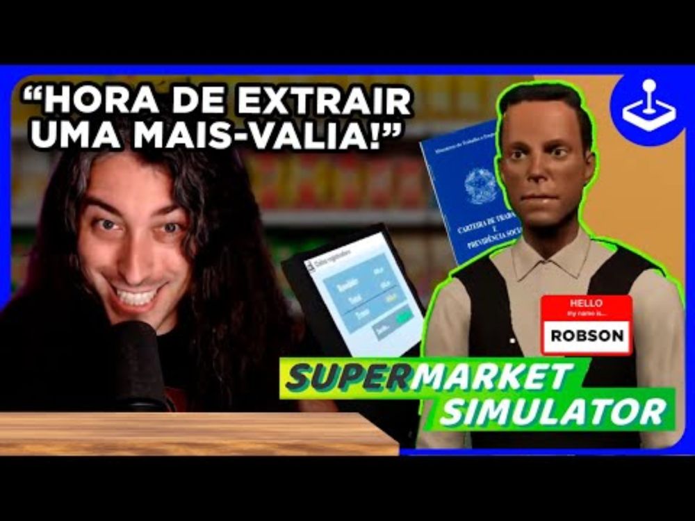 AGORA TENHO COLABORADORES | Supermarket Simulator [4]