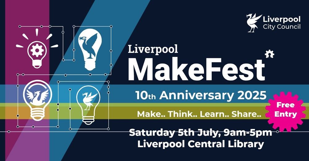 Liverpool. Makefest July 5th Banner 