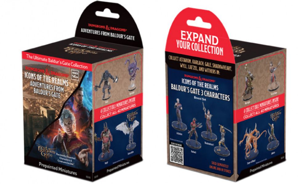 WizKids Announces New 'D&D Icons of the Realms: Adventures from Baldur's Gate' Set