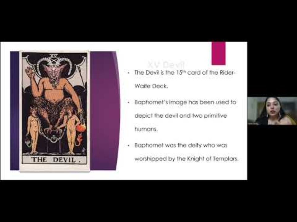 The Representation of the Devil in Tarot with Sudipta Agarwal