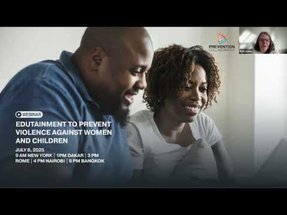 Edutainment to Prevent Violence against Women and Children