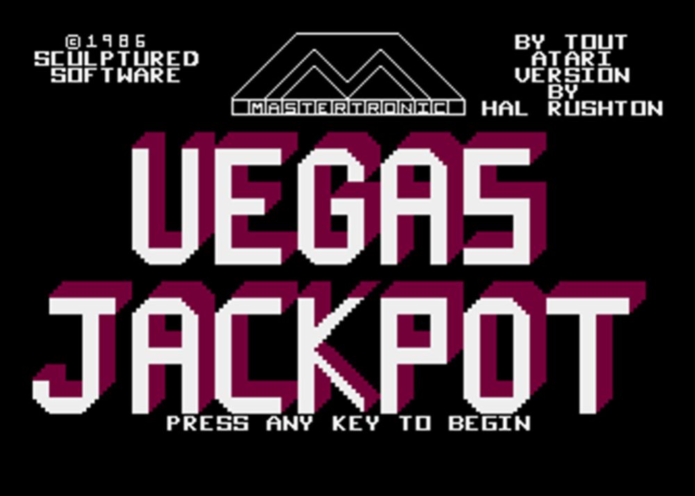 Game Review: Vegas Jackpot (Atari, Mastertronic) - Mastertronic Collectors Archive