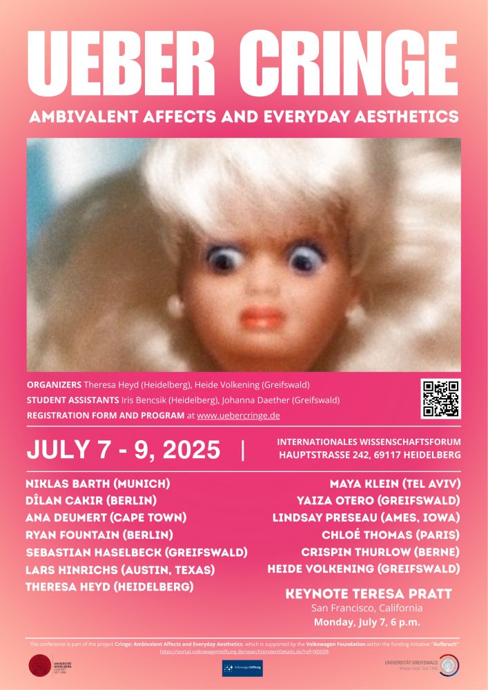 conference poster with details, see https://uebercringe.de/tagung-ueber-cringe/