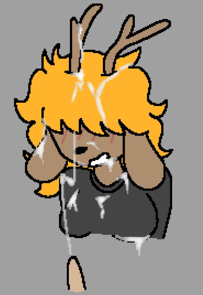 my jackalope oc maxine blowing absolute ropes