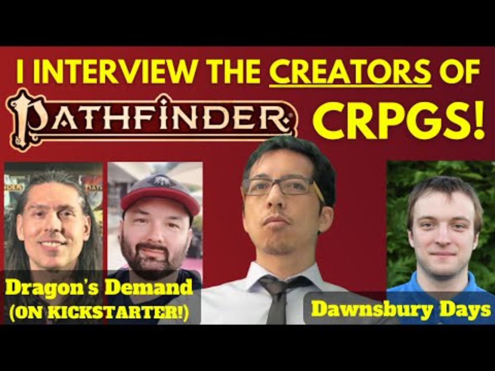 A PATHFINDER 2e CRPG!? Rules Lawyer INTERVIEW of Dragon's Demand (on Kickstarter) & Dawnsbury Days!