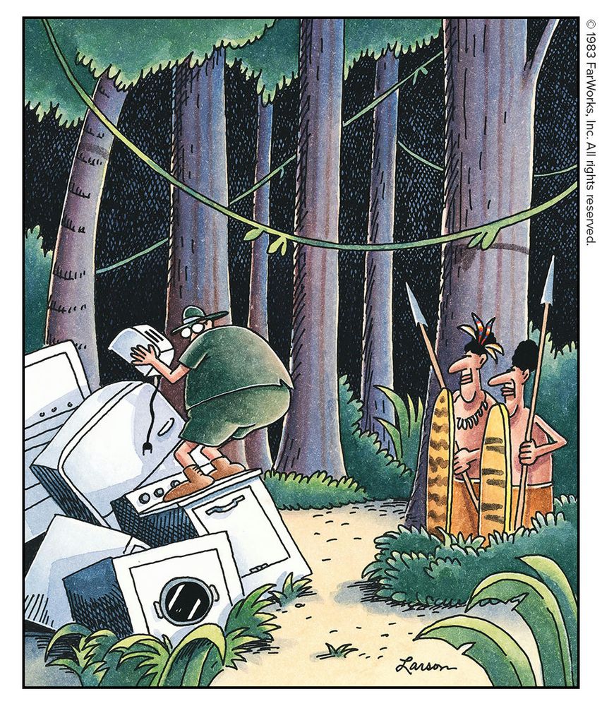 Murray is caught desecrating the secret appliance burial grounds.