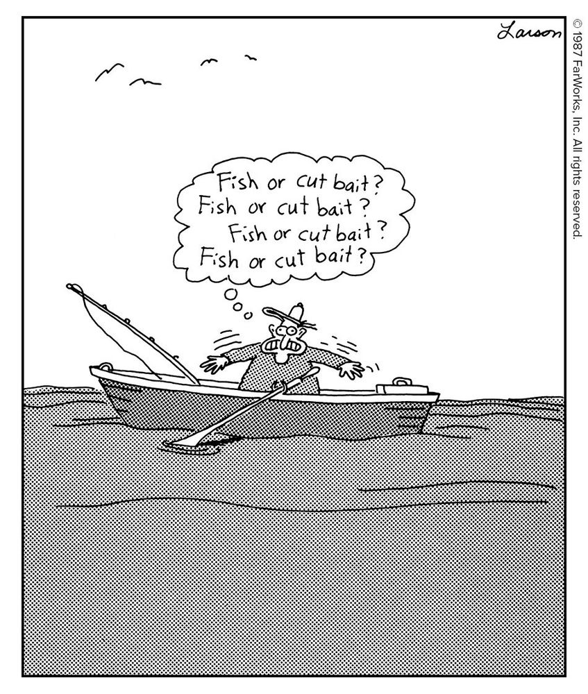 How fishermen blow their minds