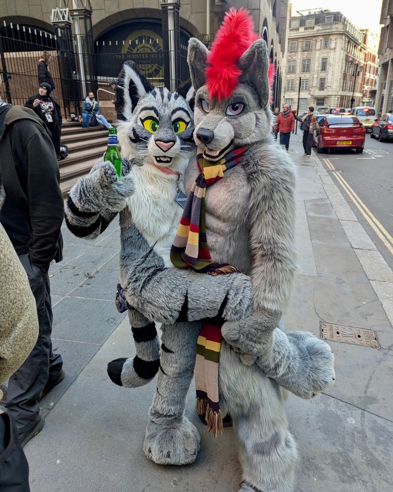 Badwolf Brock and Shanie at LondonFurs