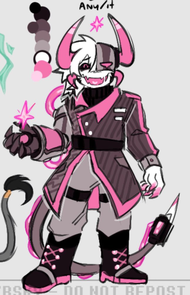 An alternative, pinker color palette for Suborg/Doc. Space.
